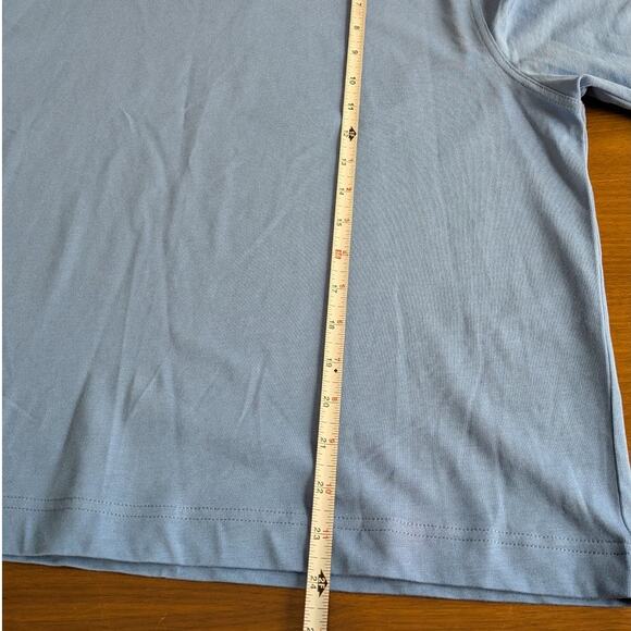 Arket Blue Short Sleeve Round Neck Cotton Jersey T-shirt, size M - Picture 5 of 8